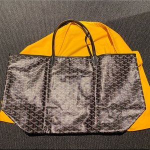 Goyard St Louis GM BLACK Mint Condition. No flaw